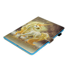 Load image into Gallery viewer, Case for iPad Pro 9.7 Inch 2016, Cookk [Card Slots] [Auto Sleep/Wake] Lightweight Premium PU Leather Folio Stand Cover for Apple iPad Pro 9.7 Inch 2016 Model A1673/A1674/A1675, Gold Horse

