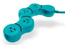 Load image into Gallery viewer, Teal/Blue Quirky Pivot Power Junior- PPVJP-TL01
