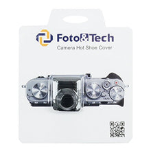 Load image into Gallery viewer, Foto&amp;Tech Exact Fit Hot Shoe Cover Compatible with Fujifilm X-A5 X-H1 X-E3 X-T2 A3 A10/GFX 50S/X-Pro2 X-Pro1 X-T20 X-T10 X70 X30 X100T X-A2 X-A1 X-T1 X-E2S X-E2 X-M2 X-M1 X-Q1, FinePix X100 X20 X-S1
