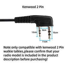 Load image into Gallery viewer, Retevis Overhead Headset with Microphone for Walkie Talkie, Compatible with Retevis RT22 RT21 H-777 RT68 RT19 RT22S H-777S Baofeng UV-5R pxton Walkie-Talkie, Two Way Radio Headset with PTT (1 Pack)
