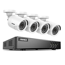 Load image into Gallery viewer, ANNKE 8CH 5MP Lite Wired Security Camera System, H.265+ DVR with 4 x 1080p Outdoor CCTV Bullet Camera, 100 ft Night Vision, Easy Remote Access, Motion Alert, No HDD  E200
