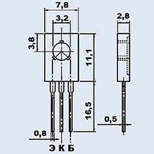 Load image into Gallery viewer, S.U.R. &amp; R Tools Transistors Silicon KT8170A-1 analoge MJE13003 USSR 20 pcs
