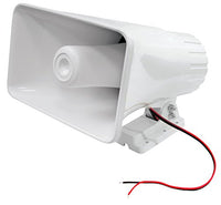 Indoor/Outdoor Pa Horn Speaker   8â? Portable Pa Speaker With 8 Ohms Impedance & 65 Watts Peak Powe