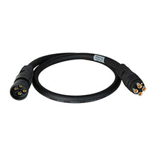 Load image into Gallery viewer, Laird Digital Cinema 4KMDM-MDF-003 | 3ft 4k UHD Canare 3G HD-SDI 4 Channel DIN Male to Female Camera Cable
