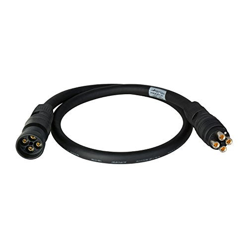 Laird Digital Cinema 4KMDM-MDF-003 | 3ft 4k UHD Canare 3G HD-SDI 4 Channel DIN Male to Female Camera Cable