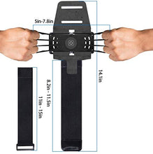 Load image into Gallery viewer, 360 Rotatable Premium Sports Running Armband for All Phones: iPhone 13 Pro Max, 12, 11, X, XR, 8, Samsung Galaxy S21 S20 S10 S9 Edge, LG, HTC, Pixel; Universal Cellphone Holder + Free Extender Strap
