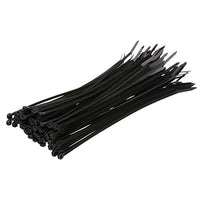 Seachoice Cable Ties, 11 in. Long, 50 Lbs. Max Load, UV Black, Pack of 500
