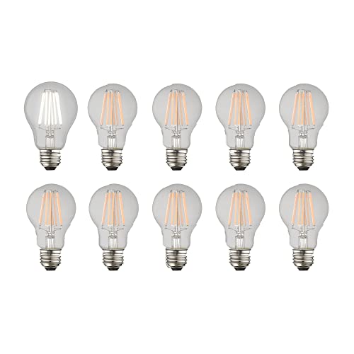 Livex Lighting 960896X60 Filament LED Bulbs, Clear Glass