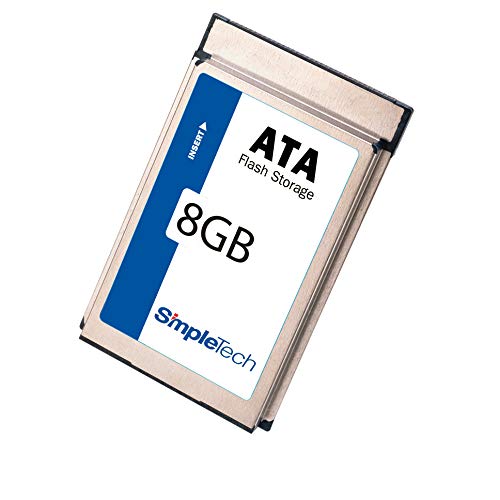 HGST SLATAFL-8GBJI Flash Memory Card, STEC 8GB Industrial Wide-Temp, -40 ~ +85 C, ATA Flash Card Type II