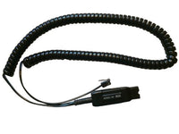 HIS Cords for Plantronics QD Compatible Headsets on Certain Avaya Phones - PLT QD to RJ11