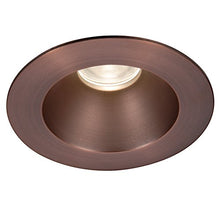 Load image into Gallery viewer, WAC Lighting HR3LEDT118PN835CB Tesla PRO 3.5&quot; LED Round Open Reflector Trim with Light Engine 3500K Narrow Beam, (80+ CRI), Copper Bronze
