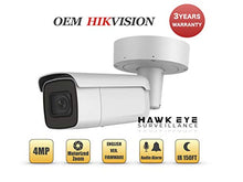 Load image into Gallery viewer, 4MP PoE Security IP Camera - Compatible with Hikvision Performance Series DS-2CD2645FWD-IZS Varifocal Bullet,Indoor and Outdoor,Motorzied Lens 2.8-12mm IR Night Vision English Version, ONVIF
