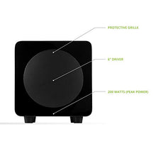 Load image into Gallery viewer, Kanto SUB6GB Powered Subwoofer (Gloss Black)
