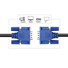 Load image into Gallery viewer, Blooming tree VGA to VGA Cable Wire for TV Computer Monitor Projector 15 Feet
