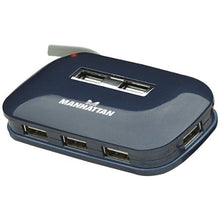 Load image into Gallery viewer, Manhattan Products 161039 7-Port USB 2.0 Ultra Hub

