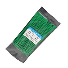 Load image into Gallery viewer, Zip Ties 100 Pcs Adjustable Durable Self Locking Green Nylon Zip Cable Ties
