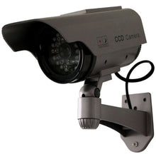 Load image into Gallery viewer, Cop Security 15-CDM20 Solar Powered Fake Dummy Security Camera, Silver
