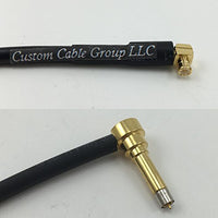 12 inch RG188 MCX MALE ANGLE to MS156 Male Angle Long Pigtail Jumper RF coaxial cable 50ohm Quick USA Shipping