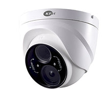 Load image into Gallery viewer, KEZ-C2TR28V12XIR KT&amp;C 2.8~12mm Varifocal 1080p Outdoor IR Day/Night Turret Dome HD-TVI Security Camera 12VDC - White
