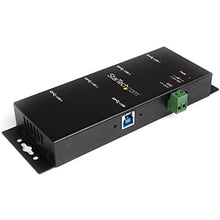 Load image into Gallery viewer, Star Tech.Com 4 Port Usb 3.0 Hub â?? Industrial Usb Expansion Hub With Esd Protection â?? Taa Complia
