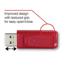 Load image into Gallery viewer, Verbatim 8GB Store &#39;n&#39; Go USB Flash Drive - PC / Mac Compatible - 3pk, Red, Green, Blue - 98703
