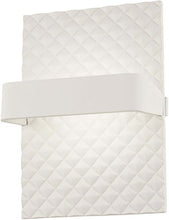 Load image into Gallery viewer, George Kovacs P1774-044B-L Quilted LED Wall Sconce, 8 Watt LED, Matte White
