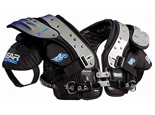 Gear Pro-Tec Z-Cool OL/DL-Pro Select Football Shoulder Pads, Large