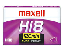 Load image into Gallery viewer, Maxell P6-120 XRM Hi Professional Quality 8mm Videocassette
