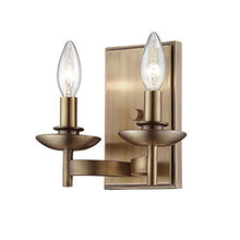 Load image into Gallery viewer, Millennium 132-RBZ Transitional Two Light Wall Sconce Darkfinish, Bronze/Dark
