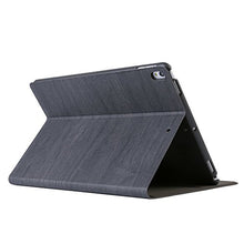 Load image into Gallery viewer, Black Shock Absorbing Slim Portfolio Case for iPad Pro 10.5 Inch Plus Temper Glass Shield Protector
