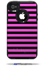 Load image into Gallery viewer, Stripes Pink - Decal Style Vinyl Skin fits Otterbox Commuter iPhone4/4s Case - (CASE NOT INCLUDED)
