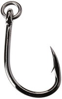 Gamakatsu Live Bait Hook with Solid Ring, Black