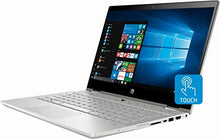 Load image into Gallery viewer, HP Pavilion x360 14&quot; FHD WLED Touchscreen 2-in-1 Convertible Laptop, Intel Core i5-8250U up to 3.4GHz, 8GB DDR4, 128GB SSD, 802.11ac, Bluetooth, USB-C, Webcam, HDMI, Fingerprint Reader, Windows 10
