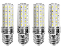 Load image into Gallery viewer, E27 Corn LED Bulbs 12W LED Candelabra Bulb 100W Equivalent,12W LED Candle Bulbs,E26/E27 Medium Socket Base,Non-Dimmable,Daylight White 6000K,4 Pack
