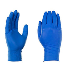 Load image into Gallery viewer, Ammex Gloveworks Hd Industrial Blue Nitrile Gloves   6 Mil, Latex Free, Powder Free, Diamond Texture
