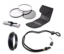 Load image into Gallery viewer, Olympus Tough TG-2 iHS High Grade Multi-Coated, Multi-Threaded, 3 Piece Lens Filter Kit (40.5mm) + Lens/Filter Ring + Krusell Multidapt Neck Strap + Nw Direct Microfiber Cleaning Cloth
