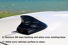 Load image into Gallery viewer, AntennaMastsRus - Functional Black Shark Fin Antenna is Compatible with Nissan Murano (2003-2014)
