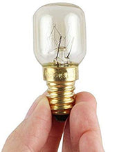 Load image into Gallery viewer, CTKcom 15W E14 Base 4173175 Oven Light Bulbs(6 Pack)- Microwave Light Bulbs 120V Heat Resistant Bulbs 300&#39;C,Warm White Incandescent Light Bulb 360 Beam Angle,110-130V,6 Pcs
