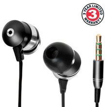 Load image into Gallery viewer, G Ogroove Audi Ohm Hf Earbud Headphones With Mic, Deep Bass, Comfortable Ear Gels (Black) In Ear Earph
