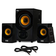 Load image into Gallery viewer, Acoustic Audio AA2170 Bluetooth 2.1 Home Speaker System with USB and 2 Extension Cables
