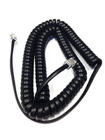 The VoIP Lounge Replacement 12 Foot Black Handset Cord for Polycom VVX Series IP Phone 101 150 201 250 300 301 310 311 350 400 401 410 411 450 500 501 600 601 1500