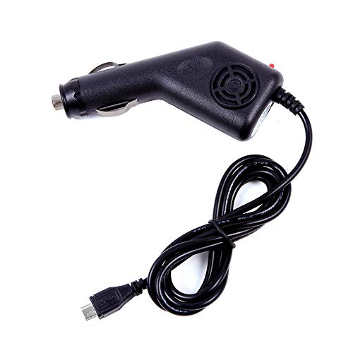 yan 2A Car Charger Auto DC Power Adapter Cord for Garmin GPS Nuvi 1450 T/M 1450L/M/T