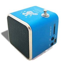 Load image into Gallery viewer, Mini Cube Speaker mp3 / Radio Speaker with LCD Pink
