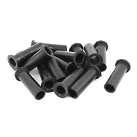 Aexit 15 Pcs Wiring & Connecting Rubber Strain Relief Cord Boot Protector Cable Sleeve Hose Heat-Shrink Tubing 49mm Long