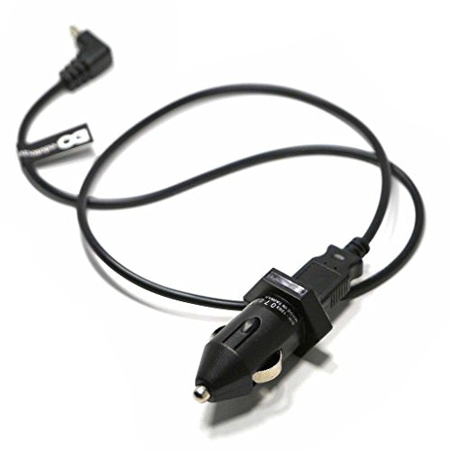 EDO Tech 2' Short Cable Mini USB Charging Cable with Ultra Compact Car Charger for Garmin Nuvi Zumo Drive GPS