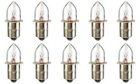 CEC Industries PR30 Bulbs, 3.75 V, 3.225 W, P13.5s Base, B-3.5 shape (Box of 10)