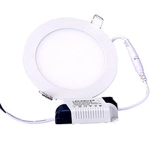 Load image into Gallery viewer, BRILLRAYDO 3W Dimmable Pure White Ultra-Thin Round LED SMD Ceiling Panel Light Acrylic Board Lamp
