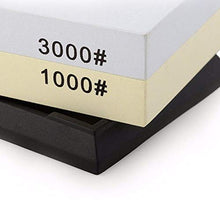 Load image into Gallery viewer, TAIDEA 1000/3000 Grit Combination Corundum Whetstone Knife Sharpening Stone/Double-Sided
