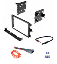 Load image into Gallery viewer, ASC Audio Car Stereo Dash Kit, Wire Harness, and Antenna Adapter to Add a Double Din Radio for some Buick Chevrolet GMC Hummer Isuzu Oldsmobile Pontiac
