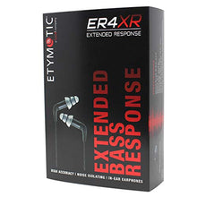 Load image into Gallery viewer, Etymotic Research ER4XR Extended Response Precision Matched In-Ear Earphones (Detachable Balanced Armature Drivers, Noise Isolating, High Fidelity, World Leader Response Accuracy)
